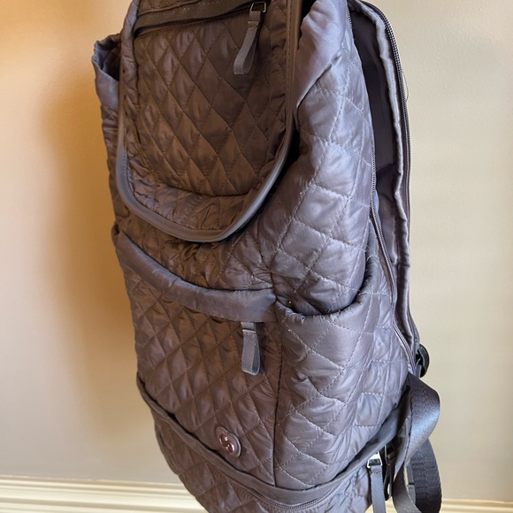 CALIA by CARRIE UNDERWOOD Women's Purple Quilted Backpack Laptop - Picture 8 of 14